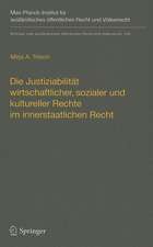 Die Justiziabilität wirtschaftlicher, sozialer und kultureller Rechte im innerstaatlichen Recht