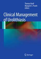 Clinical Management of Urolithiasis