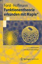 Funktionentheorie erkunden mit Maple