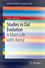 Studies in Oat Evolution: A Man's Life with Avena