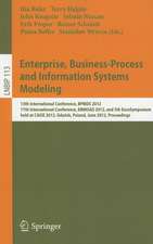 Enterprise, Business-Process and Information Systems Modeling: 13th International Conference, BPMDS 2012, 17th International Conference, EMMSAD 2012, and 5th EuroSymposium, held at CAiSE 2012, Gdańsk, Poland, June 25-26, 2012, Proceedings