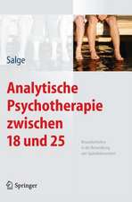 Analytische Psychotherapie zwischen 18 und 25