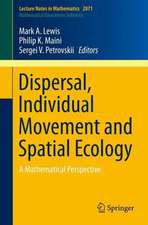 Dispersal, Individual Movement and Spatial Ecology