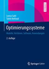 Optimierungssysteme: Modelle, Verfahren, Software, Anwendungen