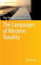 The Languages of Western Tonality