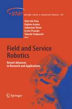 Field and Service Robotics: Recent Advances in Research and Applications