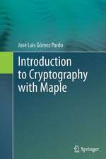 Introduction to Cryptography with Maple