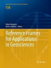 Reference Frames for Applications in Geosciences