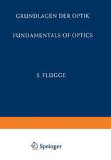 Grundlagen der Optik / Fundamentals of Optics