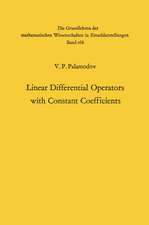 Linear Differential Operators with Constant Coefficients