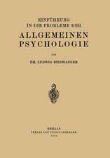 Einführung in die Probleme der Allgemeinen Psychologie