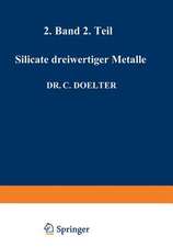 Silicate dreiwertiger Metalle: Band II Zweite Abteilung