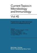 Current Topics in Microbiology and Immunology: Ergebnisse der Mikrobiologie und Immunitätsforschung