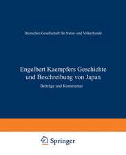 Engelbert Kaempfers Geschichte und Beschreibung von Japan