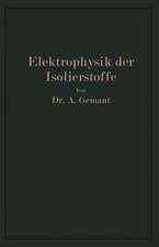 Elektrophysik der Isolierstoffe