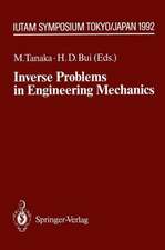 Inverse Problems in Engineering Mechanics: IUTAM Symposium Tokyo, 1992