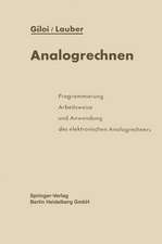 Analogrechnen: Programmierung, Arbeitsweise und Anwendung des elektronischen Analogrechners