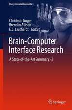 Brain-Computer Interface Research: A State-of-the-Art Summary -2