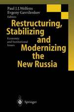 Restructuring, Stabilizing and Modernizing the New Russia: Economic and Institutional Issues