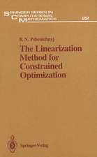 The Linearization Method for Constrained Optimization