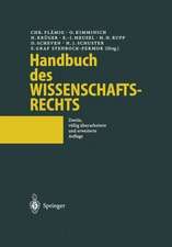 Handbuch des Wissenschaftsrechts