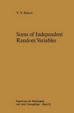 Sums of Independent Random Variables