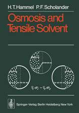 Osmosis and Tensile Solvent