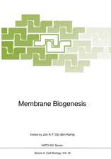 Membrane Biogenesis