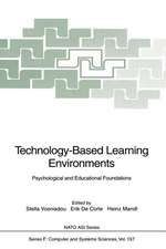 Technology-Based Learning Environments: Psychological and Educational Foundations