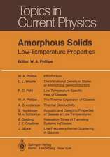 Amorphous Solids: Low-Temperature Properties