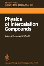 Physics of Intercalation Compounds: Proceedings of an International Conference Trieste, Italy, July 6–10, 1981