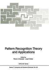 Pattern Recognition Theory and Applications