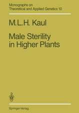 Male Sterility in Higher Plants