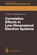 Correlation Effects in Low-Dimensional Electron Systems: Proceedings of the 16th Taniguchi Symposium Kashikojima, Japan, October 25–29, 1993