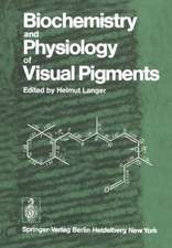 Biochemistry and Physiology of Visual Pigments: Symposium Held at Institut für Tierphysiologie, Ruhr-Universität Bochum/W. Germany, August 27–30, 1972