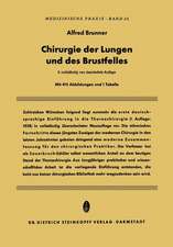 Chirurgie der Lungen und des Brustfelles