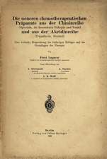 Die neueren chemotherapeutischen Präparate aus der Chininreihe (Optochin, im besonderen Eukupin und Vuzin) und aus der Akridinreihe (Trypaflavin, Rivanol)