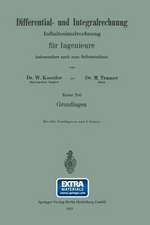 Differential- und Integralrechnung: Infinitesimalrechnung für Ingenieure insbesondere auch zum Selbststudium