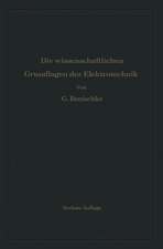 Die wissenschaftlichen Grundlagen der Elektrotechnik