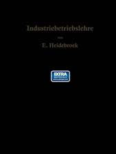 Industriebetriebslehre: Die wirtschaftlich-technische Organisation des Industriebetriebes mit besonderer Berücksichtigung der Maschinenindustrie