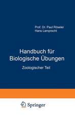 Handbuch für Biologische Übungen: Zoologischer Teil