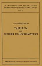 Tabellen zur Fourier Transformation