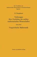 Vorlesungen über Geschichte der antiken mathematischen Wissenschaften: Vorgriechische Mathematik