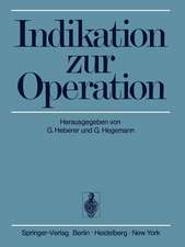 Indikation zur Operation