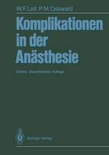 Komplikationen in der Anästhesie