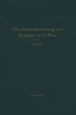 Über Kostenberechnung und Baugeräte im Tiefbau: Unterlagen zur Ermittlung des angemessenen Preises für Erdarbeiten