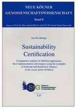 Sustainability Certification