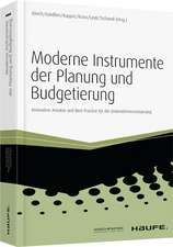 Moderne Instrumente der Planung und Budgetierung