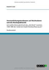 Verstaatlichungstendenzen auf Reichsebene und die Reichspublizistik