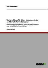 Weiterbildung für ältere Menschen in der nachberuflichen Lebensphase